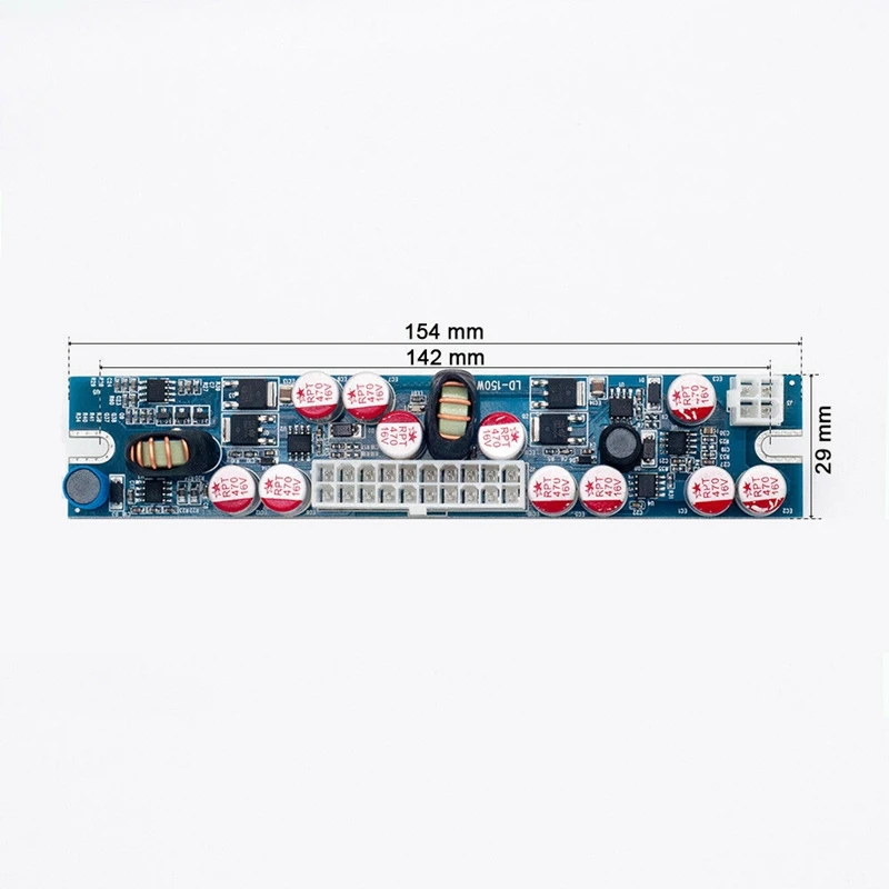 Постоянного тока в переменный блок питания Atx 19V 150W 24Pin БП ПК Mini ITX Мощность модуль питания БП рубильник АТС для компьютера