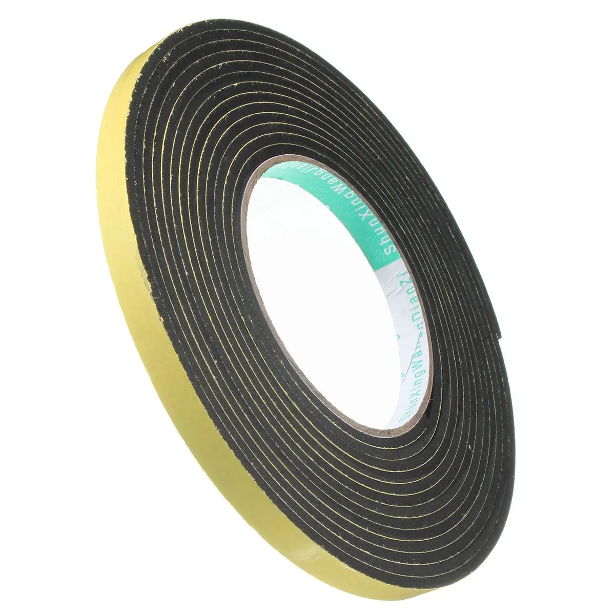 Door Seal Strip Window Seal Strip Sealing Tape Rubber Seal Strip 5M/10M Foam Sponge Single Sided Adhesive 2mm/3mm Waterproof Weather Stripping For Window Door