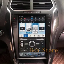 12,1 дюймов вертикальный tesla стиль Android 8,1 автомобильный dvd-плеер gps навигация радио для Ford Explorer 2011- px6 carplay hdmi ips