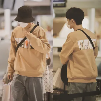 

The Untamed Wei Wuxian Xiao Zhan Style Clothes Pullovers Sweatshirts Women Men Casual Loose Warm Pullover Couple Sports Tops