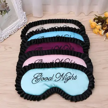 

Sleep Mask Natural Sleeping Eye Mask Eyeshade Cover Women Men Soft Portable Blindfold Comfort Health Travel Eyepatch