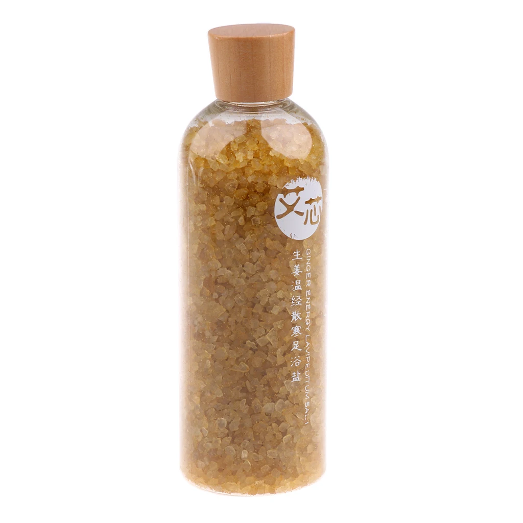 Ginger 420 г спортсмены ног замочить педикюр соль каллус твердый мертвой кожи для удаления уход за кожей ног инструмент для дома спа-салон красоты - Цвет: Ginger