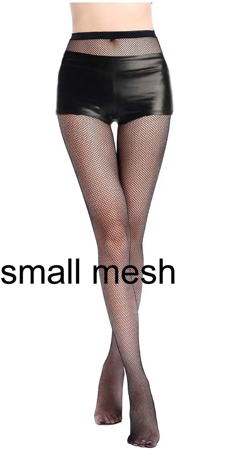 

1PC Four Sides Sexy Women Lady Open Crotch Pantyhose Black Fishnet Fish Net Lingerie Mesh Hosiery Tights Black S07-2