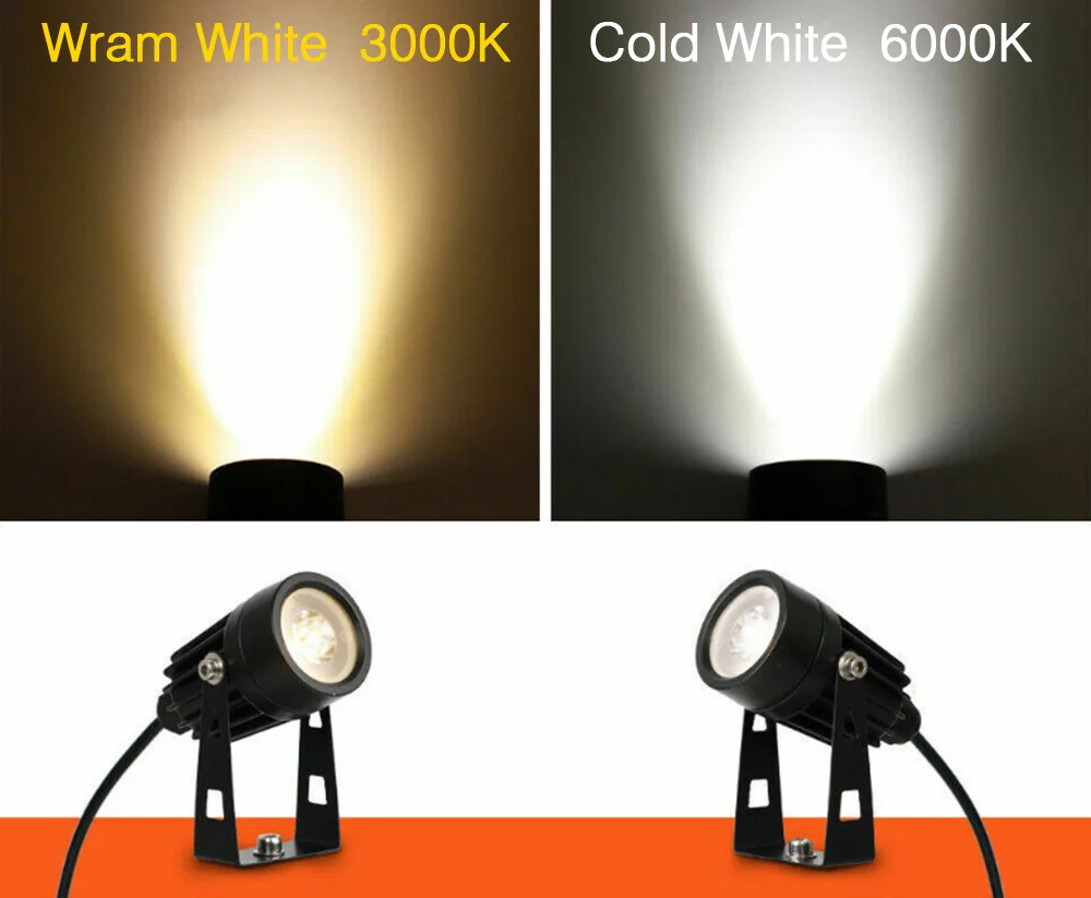 LED Pin Lawn Light One to Six Courtyard Lights One Dragging Four Spotlight LED Floodlight Dragging Four Grass Ground Lamp