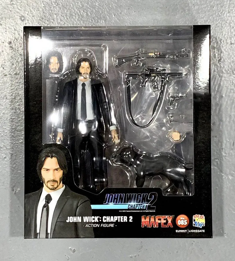 15cm New Type Mafex 085 JOHN WICK Chapter 2 Action Figure Collectible Model Toy