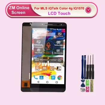 

RYKKZ For MLS iQTalk Color 4g IQ1570 LCD Display With Touch Screen Digitizer Assembly Replacement With Tools