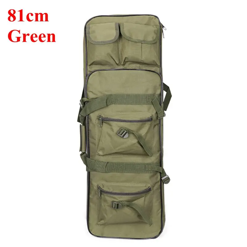 Green 81CM 118 см тактический страйкбол стрельба винтовка пистолет квадратный чехол винтовка Защита сумка принадлежности для охоты, оружие чехол - Цвет: Green 81CM