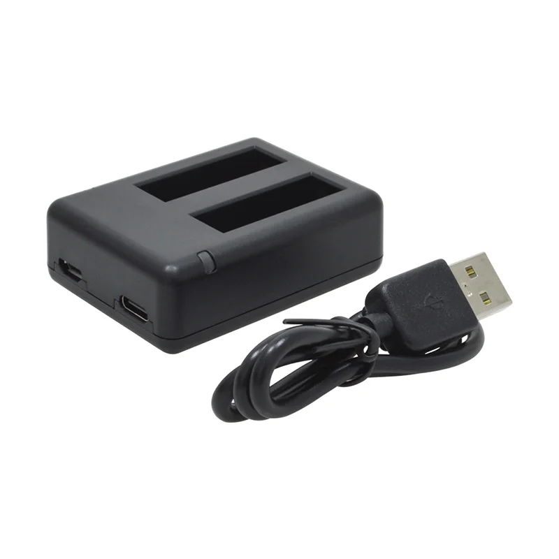 Зарядное устройство для камеры с двумя портами Usb, поддержка Micro type-c, быстрая зарядка, аксессуары для камеры, для Insta 360 One
