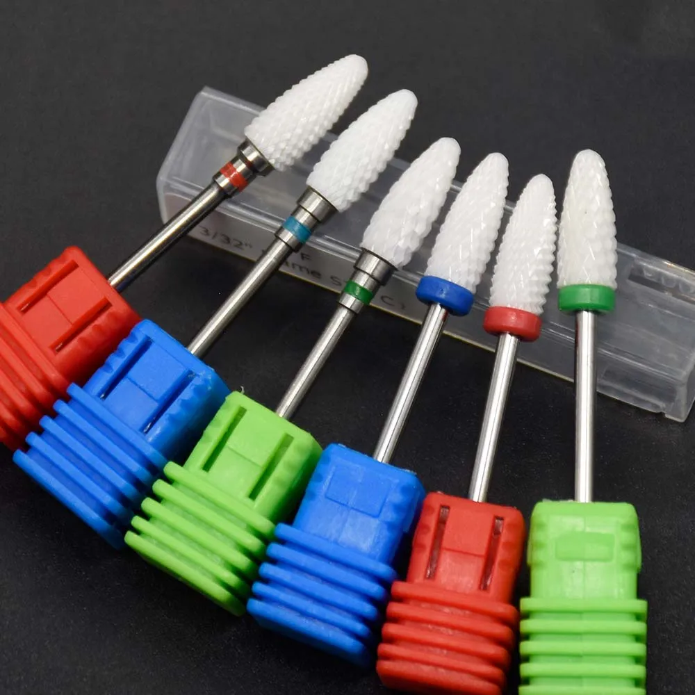  Ceramic Nail Drill Bit 3/32