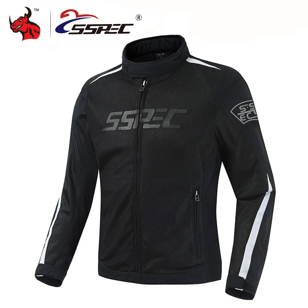

SSPEC Windproof Motorcycle Jacket Men Moto Jacket Motorcycle Motocross Riding Jacket Body Armor Protector Moto Cross Clothing