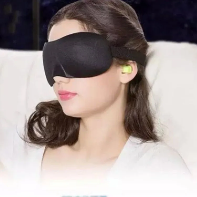 

Stereo Seemless 3D Eye Mask Aviation Shading Sleep Healthy Anshen Men And Women Pajama Cool Nursing Eye Patch