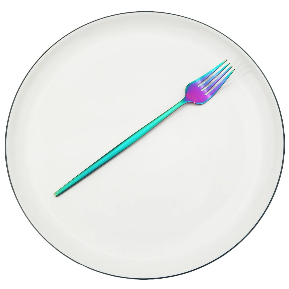 Rainbow Dessert Fork