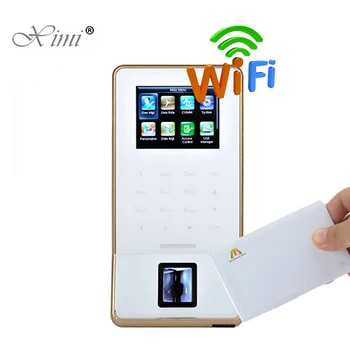 

ZK F22 WIFI Biometric Fingerprint Door Access Control System Time Recorder With 13.56MHZ IC MF Card Reader