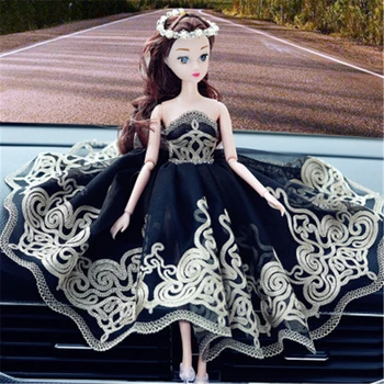 

Car Decoration Wedding Cute Doll Car Interior Decoration Cute Lace Skirt Doll Interior Fashion Decoration Gift