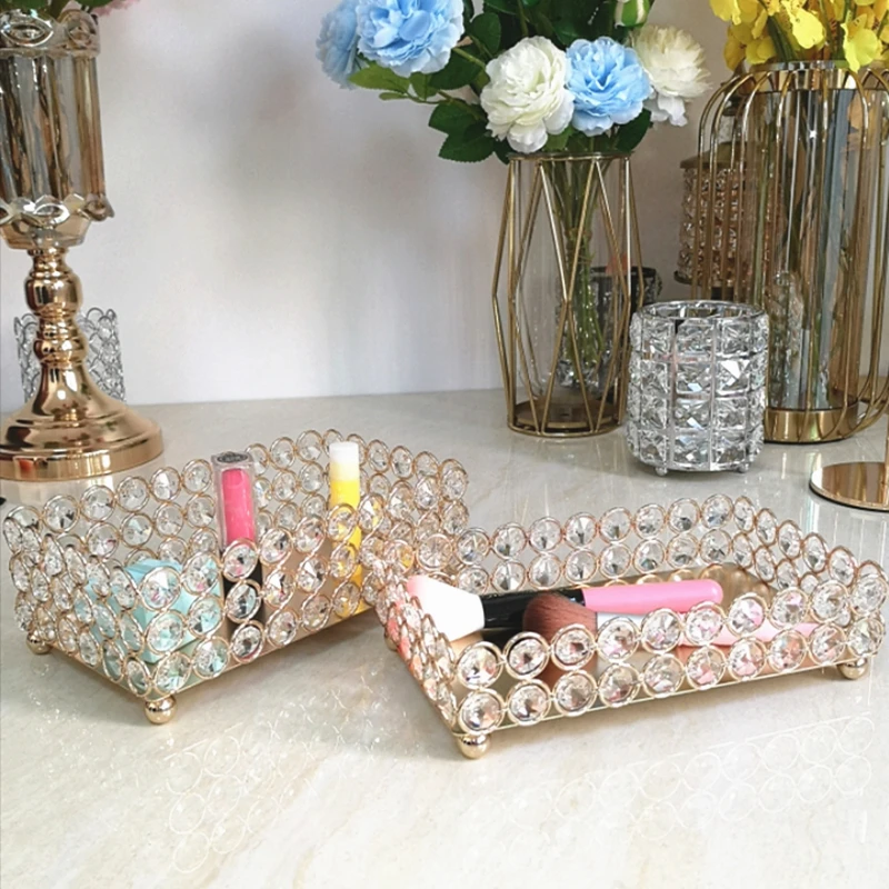 Luxury Cake Stand Gold Dessert Display Plate Cupcake Wedding Party