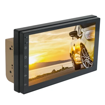

7inch Multimedia Car Stereo FM Radio Video Player With GPS Navigation Universal Audio In Dash Mirror Link For Android 9.1