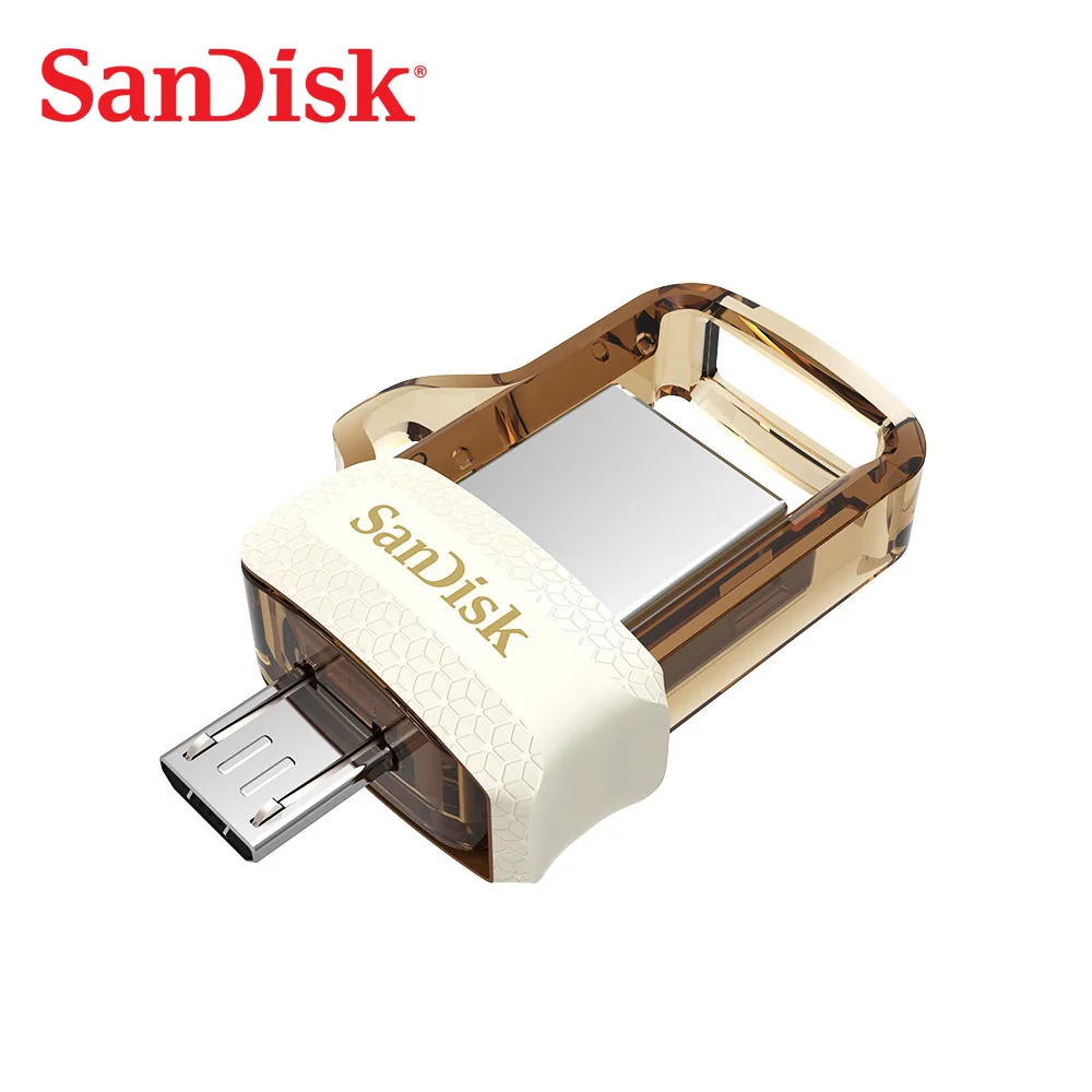 Sandisk sdd3 Экстремальный высокоскоростной 150 м/с двойной OTG USB флеш-накопитель 64 ГБ 32 ГБ мини-накопитель USB3.0 флеш-накопитель подлинный