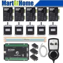 Cheap 5 Axis CNC Stepper Driver Kit Mach3 Ethernet 460 KHz with MPG Controller for DIY CNC Router Cheap 5 Axis CNC Stepper Driver Kit Mach3 Ethernet 460 KHz with MPG Controller for DIY CNC Router