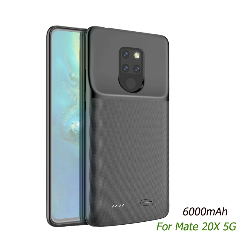 Высокое качество 6000 мАч чехол для банка питания для huawei mate 20X5G Упаковка резервного заряда батареи для mate 20X5G чехол для аккумулятора черный