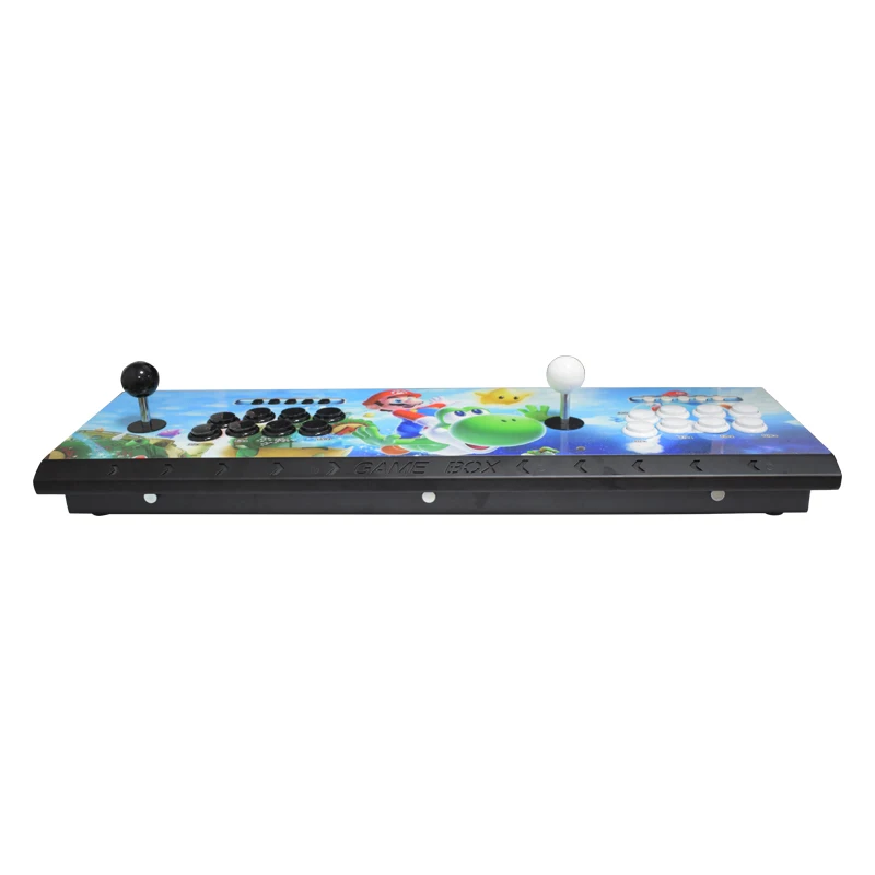 Pandora box 9 1500 светодиодный Железный пульт для аркадной игры, 8 кнопок, 2 плеера, контроллер, консоль, HDMI, VGA, USB выход, PS3 tv