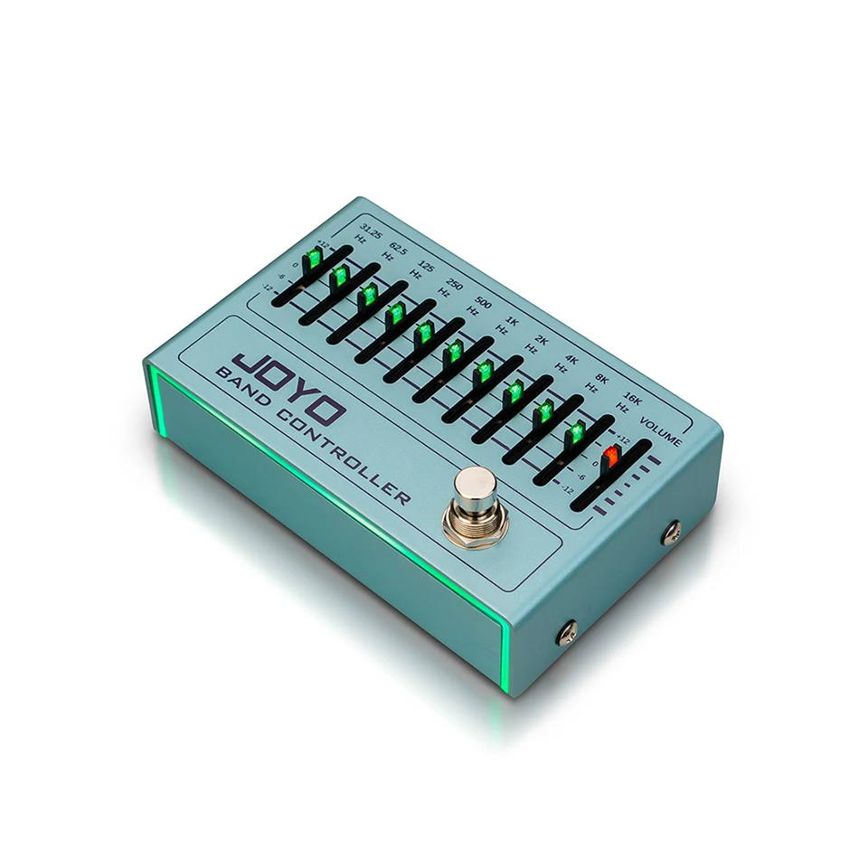 JOYO R-12 10 Band Controller Graphic EQ Pedal,31.25Hz to 16kHz 