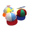 Funny Helicopter Propeller Baseball Caps Colorful Patchwork Cap Sun Children Boys Girls Snapback Hat ► Photo 2/6