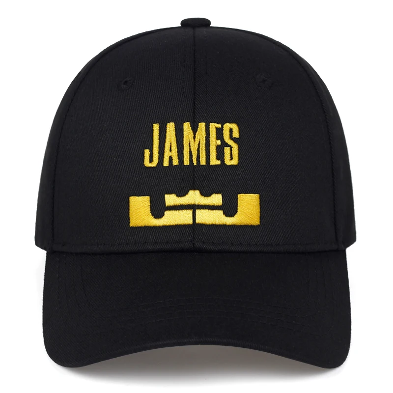 Новинка, бейсбольная кепка с вышитыми буквами Джеймса, модная кепка для спорта на открытом воздухе, для отдыха, для гольфа, хип-хоп, хлопковые кепки для папы, универсальные крышки для пары