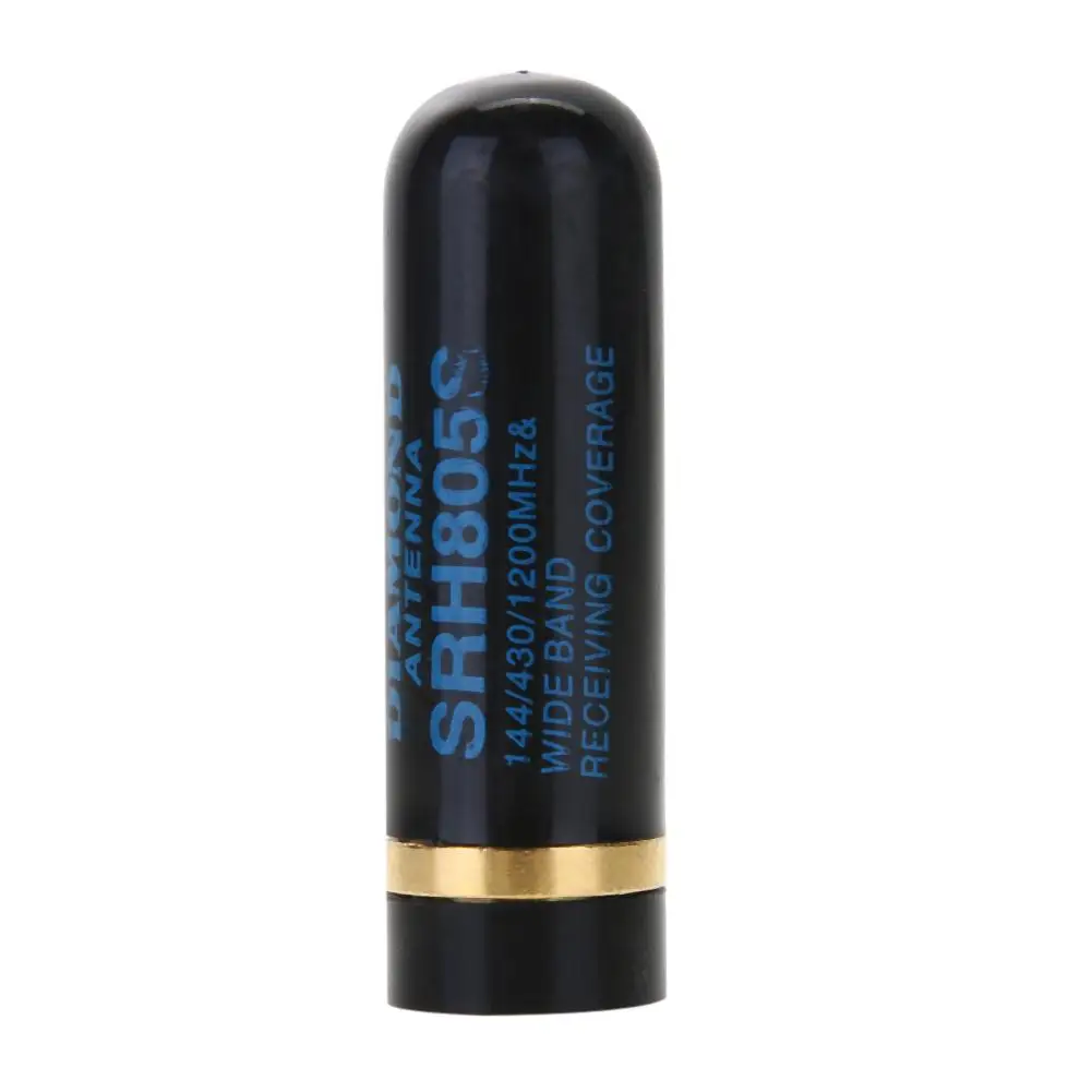 Mini SRH805S SMA-M hombre Dualband para $TERM impacto Baofeng UV-3R PX-2R VX-3R V-6R antena Radio Walkie Talkie accesorios SRH805S de banda Dual