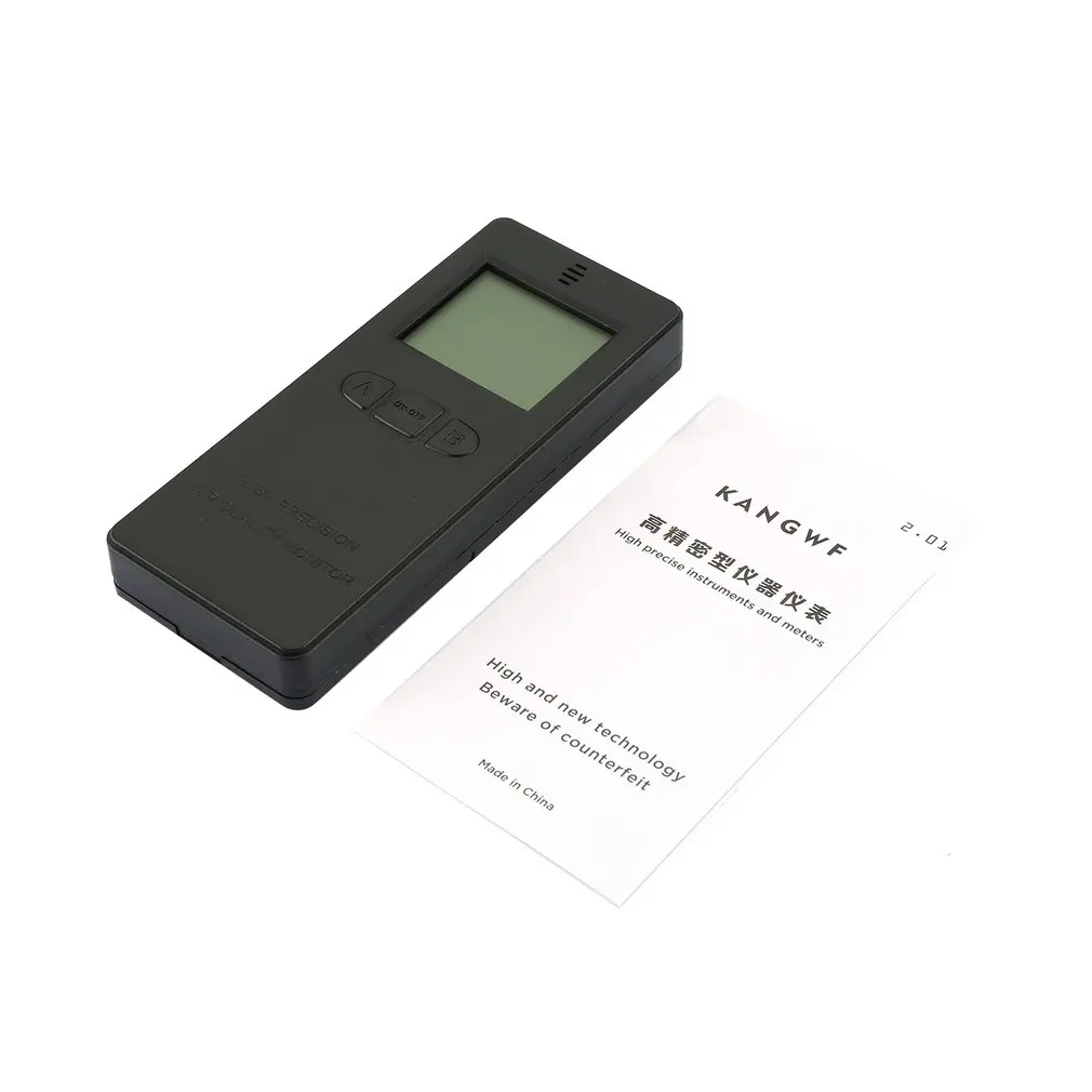 Портативный цифровой детектор формальдегида HCHO/TVOC газовый тестер AQI монитор