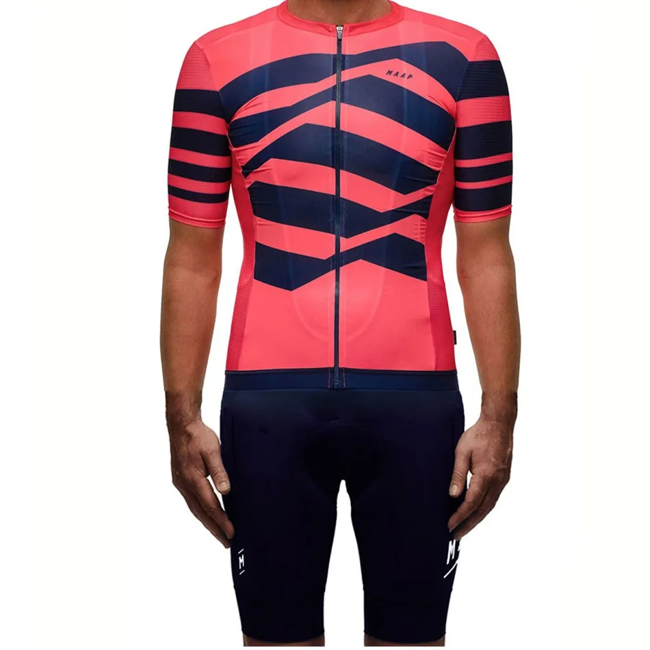 

Top quality Pro Team lightweight cycling jersey set printing latest process spandex fabric high elasticity men bike clothes