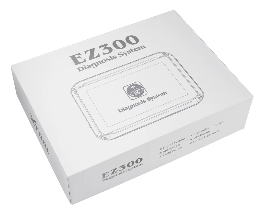 Оригинальный XTool EZ300 Поддержка 5 систем двигателя ABS SRS передачи и TPMS лучше чем Creader