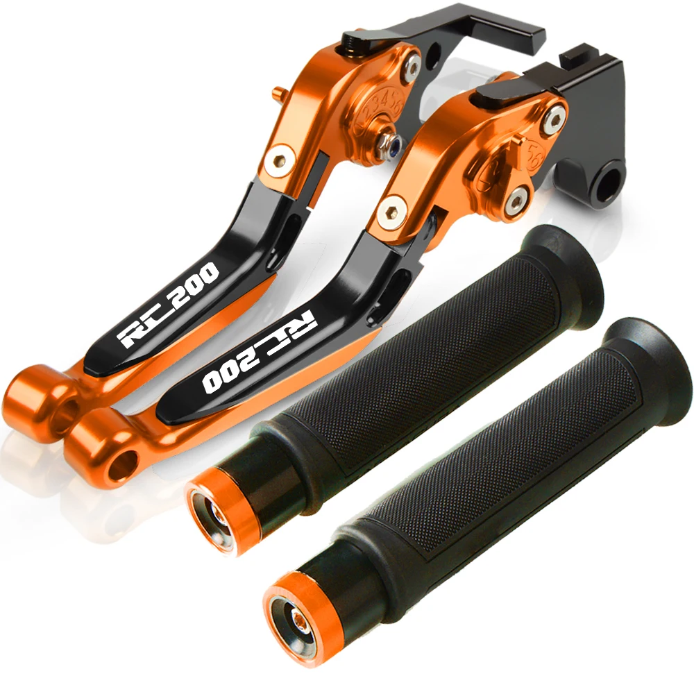 Для RC200 2014 2015 2016 2017 CNC алюминиевые регулируемые складные выдвижные рычаги