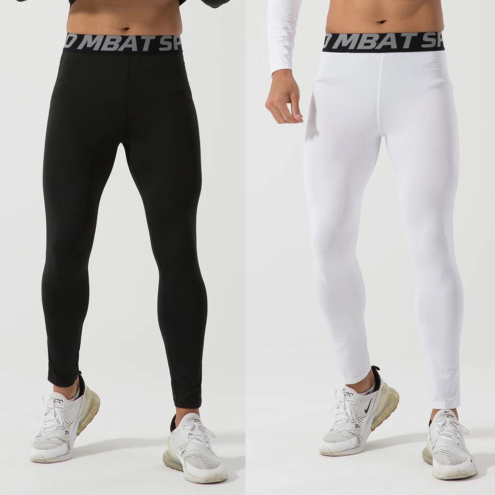 

Autumn Compression Pants for Men Quick Drying Gym Sports Fitness Jogging Tracksuits Sport Tights Running Leggings