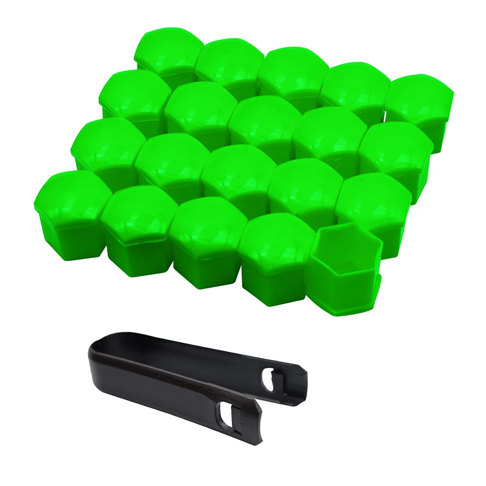 20-Piece Car Wheel Nut Cover Set - Protective Auto Hub Caps, Anti-Rust and Dust-Resistant Exterior Accessories