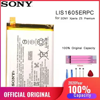 

Original SONY Phone Battery For SONY Xperia Z5 Premium Z5P Dual E6853 E6883 Replacement Batteries LIS1605ERPC bateria