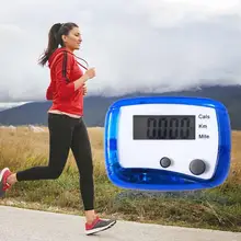 Новинка года! многофункциональный аккумулятор с длительным сроком службы, фитнес-портативный разноцветный ЖК-шагомер, счетчик шагов от 0 до 9999