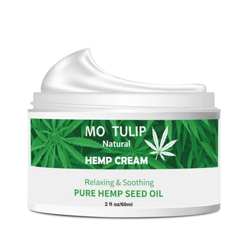 

Hemp Seed Oil Cream Moisturizing Smooth Fine Lines Firming Skin Anti-acne Face Cream