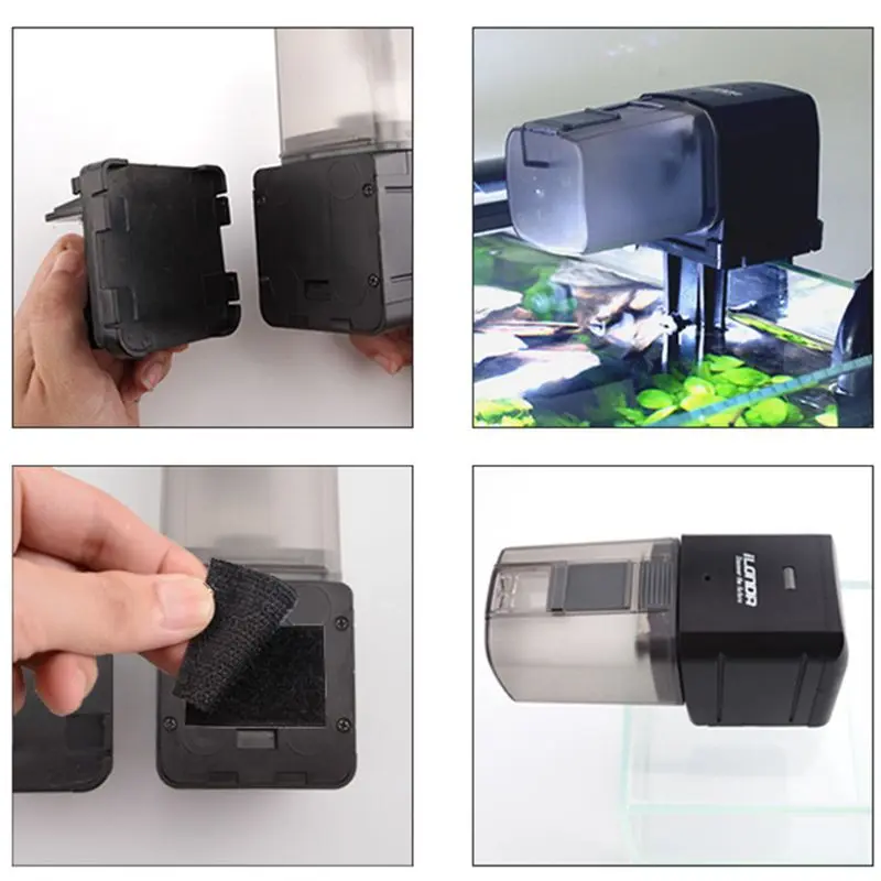 Wireless Automatic Fish Feeder Aquarium Tank Timer Smart Fish Food Dispensers