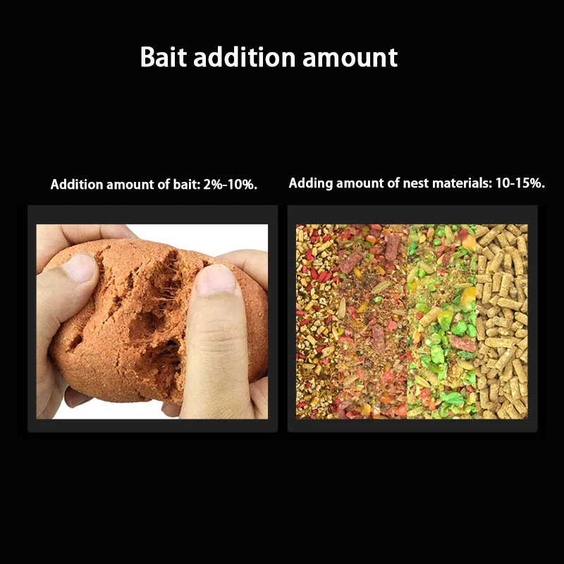 1/2 Bottle fishing lure shrimp pink insect powder fishy flavor additive fishing bait krill powder catfish trout fishing lure set