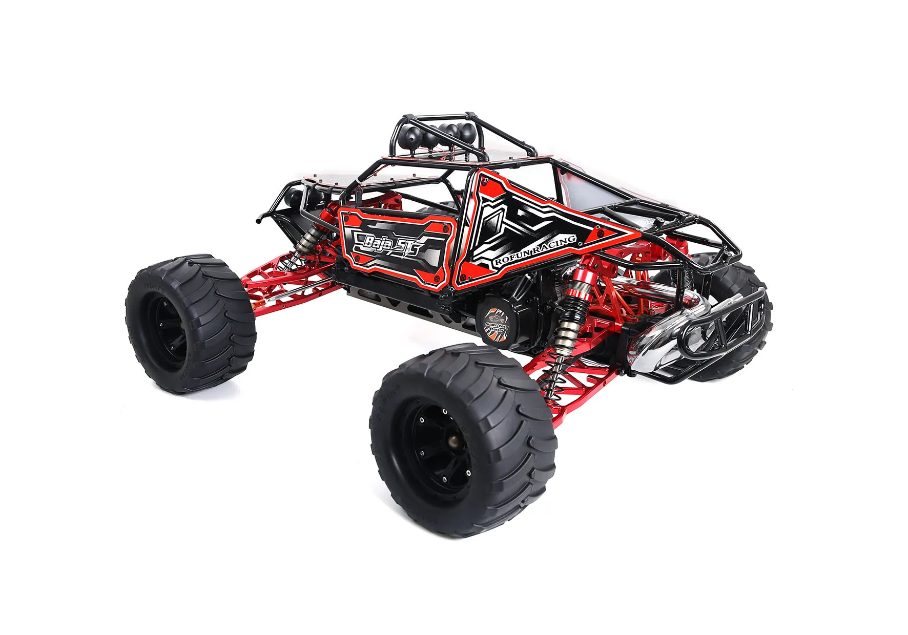 45CC газовый двигатель с широким корпусом и большой ногой для гонок по бездорожью RC 2WD грузовик для 1/5 ROFUN Baja 5TS-MAX с BAJA-MAX комплект для переоборудования
