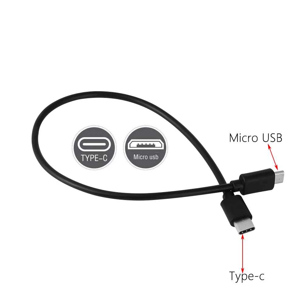 1 шт. новый высококачественный кабель Type C с разъемом Micro USB для зарядки и
