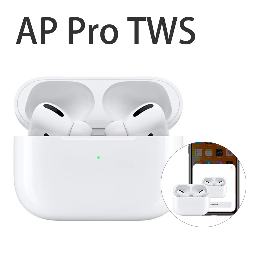 AP Pro TWS 1:1 Реплика Air 3 Pro Pop Up Беспроводная зарядная гарнитура Bluetooth стерео наушники с сенсорным управлением не i12 i9000 i200 TWS