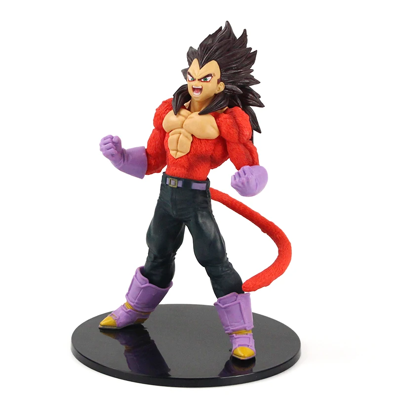 21 см Dragon Ball фигурка Вегета Игрушка Супер Saiyan 4 Вегета аниме модель DBZ кукла