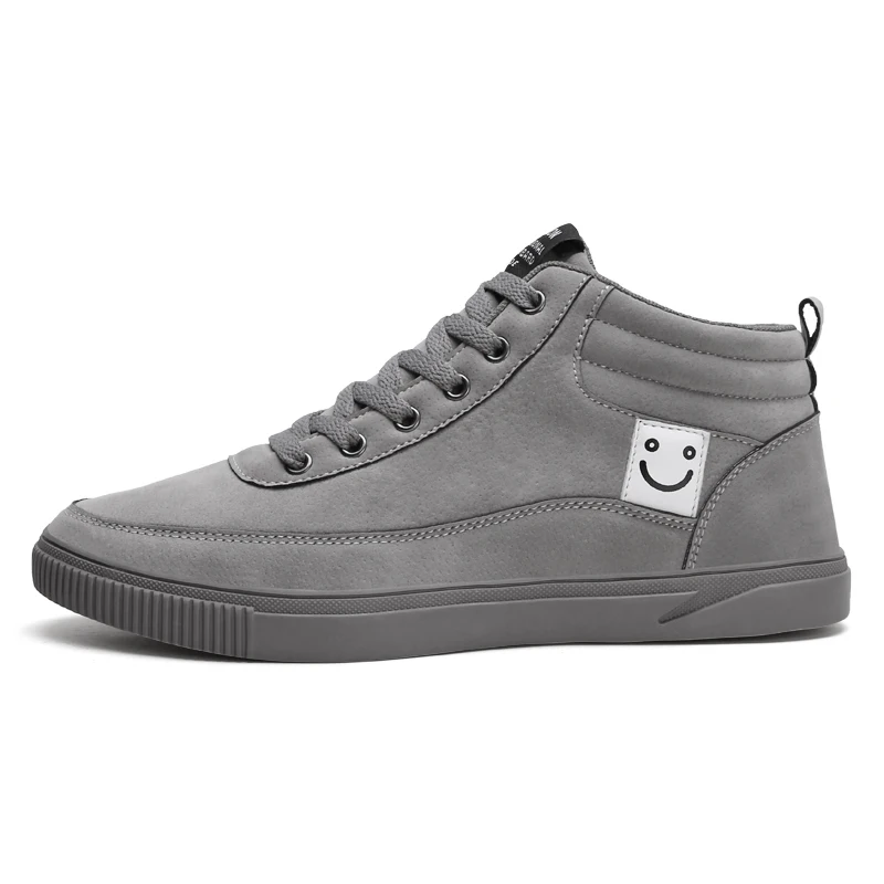gray M301-40 Популярная мужская Вулканизированная обувь для влюбленных; черные, Красные кроссовки; мужская повседневная обувь на шнуровке; дышащая прогулочная парусиновая обувь; Zapatillas - Цвет: gray M301-40