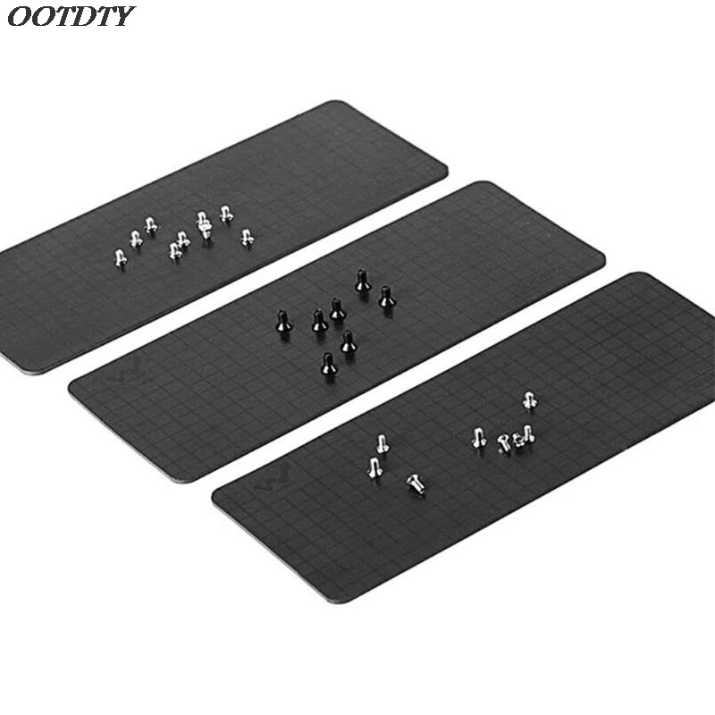 

165*65mm Magnetic Screw Pad Mobile Phone Repair Work Mat Adsorption of Screw