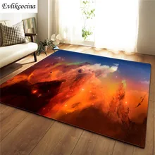 Красота Туманность альфомы Para La Sala абсорбирующий коврик для ванной открытый яркий коврик Tapete Banheiro ковер Tapete Grande