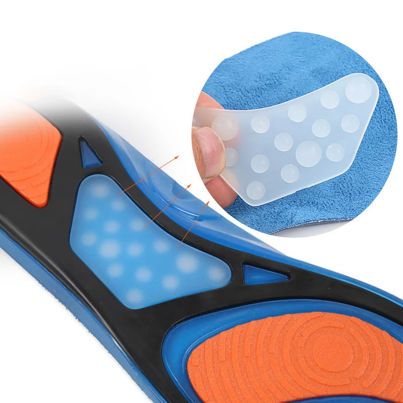 Модные спортивные беговые баскетбольные InsoleShoe Pad JP плюшевые TPE буферические уличные фитнес-подушечки Регулируемые мягкие противоударные