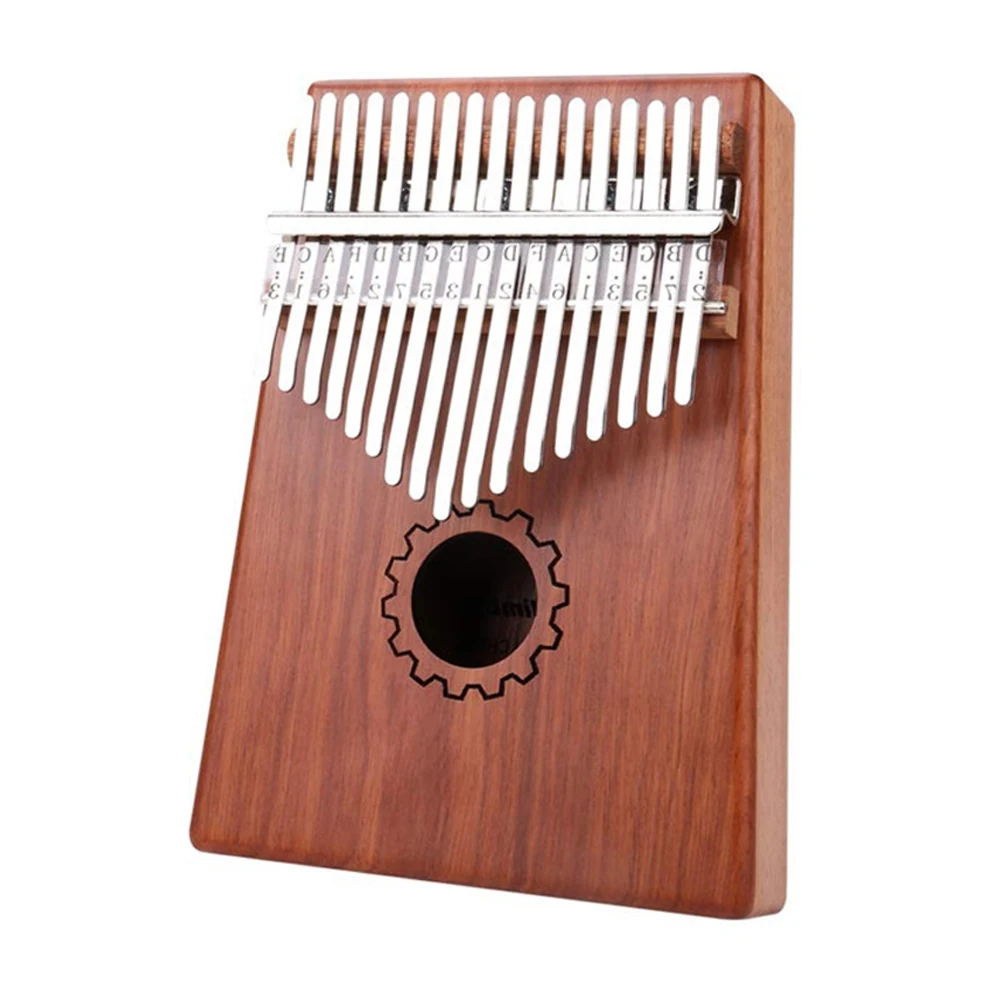 

Kalimba 17 Keys Portable Thumb Piano Instrument With Instruction Book Tune Hammer Piano Bag For Beginners Adult Key Kalimba