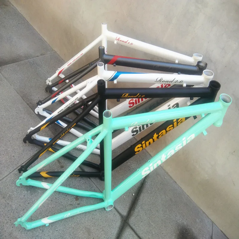 Best Lightweight Aluminium Alloy 700c bike Frame 46/48cm Road Bicycle Racing Frameset Suitable for DIY assembly 1 Best Lightweight Aluminium Alloy 700c bike Frame 46/48cm Road Bicycle Racing Frameset Suitable for DIY assembly 1