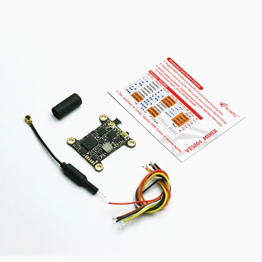 

PandaRC MINI X Panda 5.8G image transmission support OSD tuning with audio for FPV racing through machine